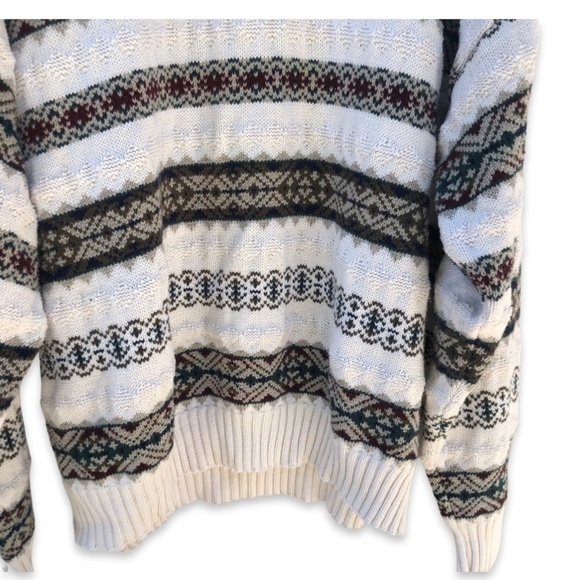 EUC Trader Bay 90's Vintage Men's Chunky Crew Neck Sweater Size XLg. - Picture 3 of 9